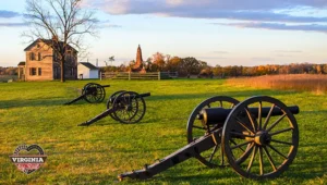 cannons at Manassas Battlefield